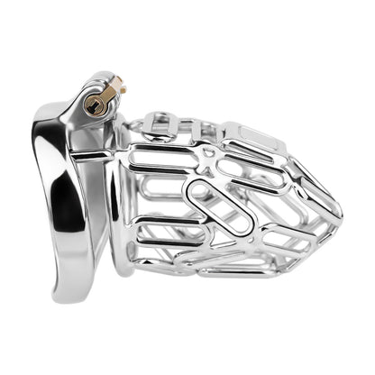 Topology Square Chastity Cage - Large Size | F318A