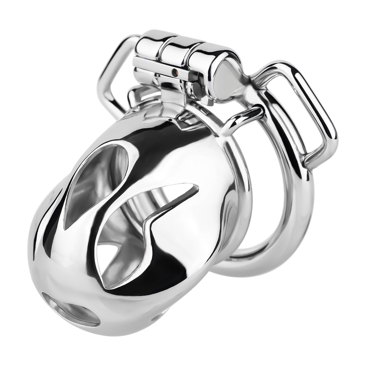 Cobra Series Mamba Chastity Cage | F312A Small Size - Silver