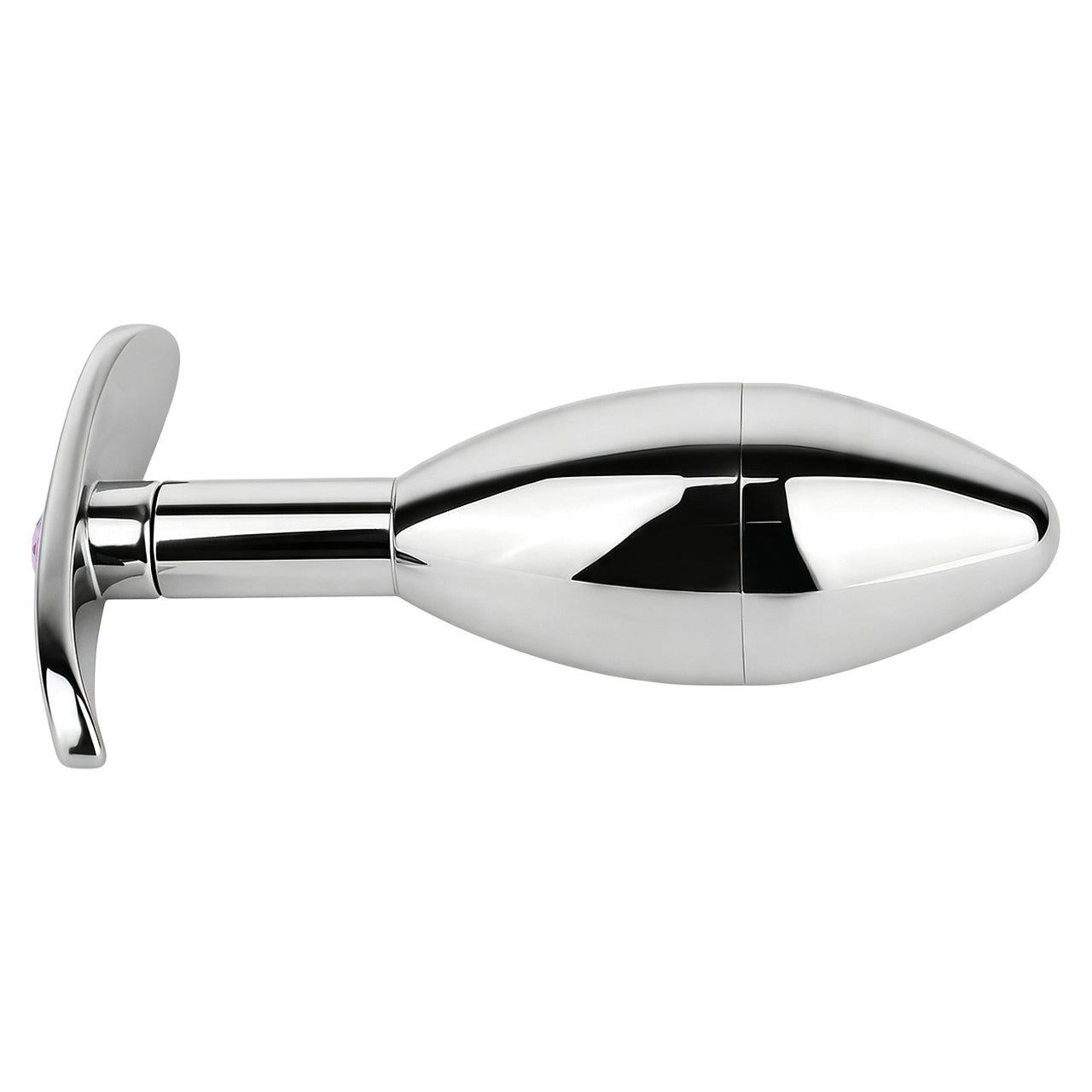 Hollow Metal Butt Plug with Hidden Key Storage | F344A