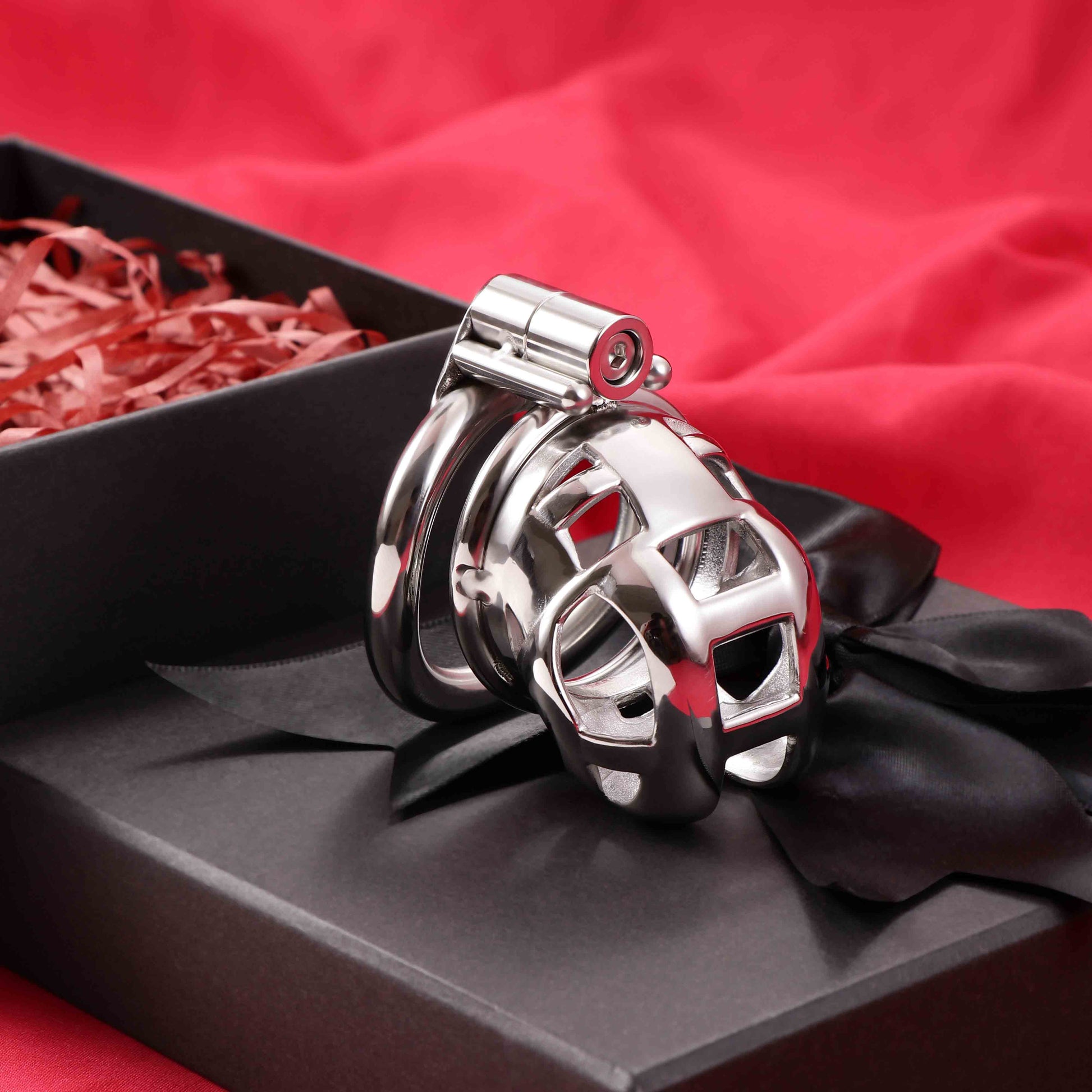 Small Mamba Chastity Cage Allen Wrench Lock | F3142