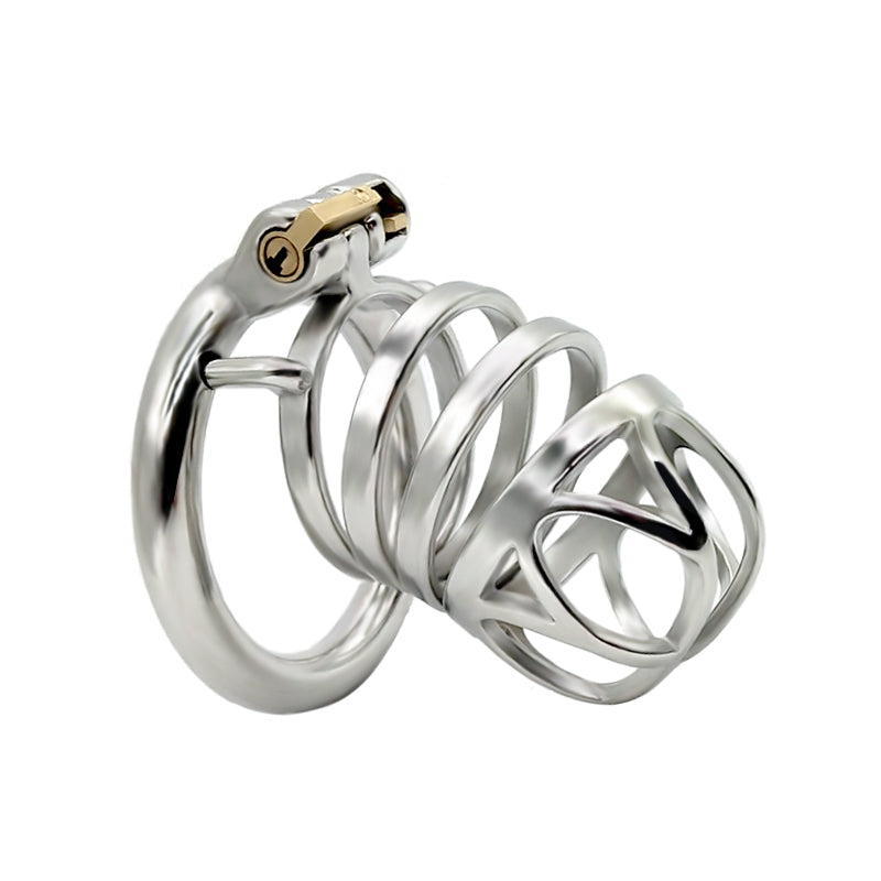 Male Top Split Open Chastity Cage, F3042 - FRRK