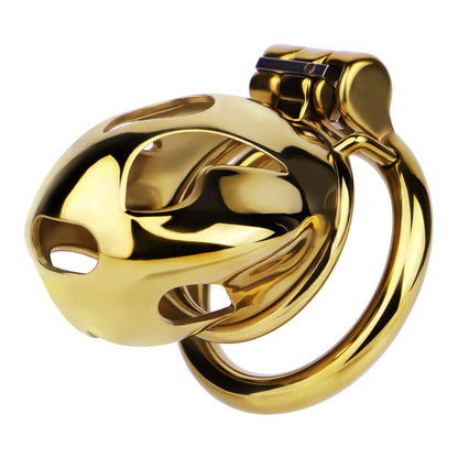 Cobra Series Mamba Chastity Cage | F312A Small Size - Golden