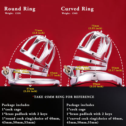 Male Chastity Cage, F3075 - FRRK