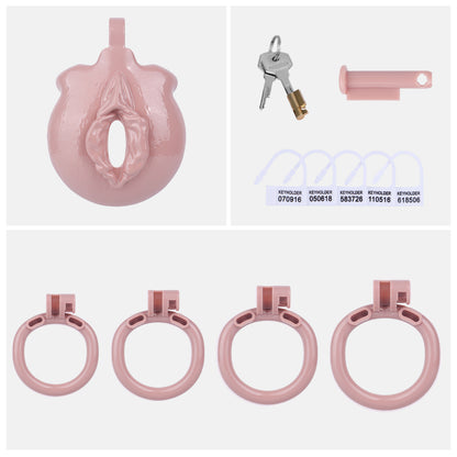 Sissy Feminization Chastity Cage | AS033