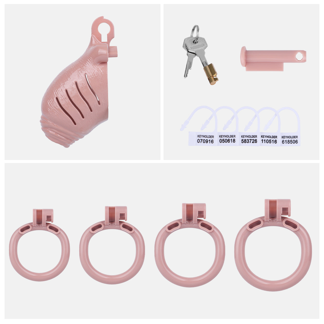ABS Resin Foreskin Style Chastity Cage | AS034