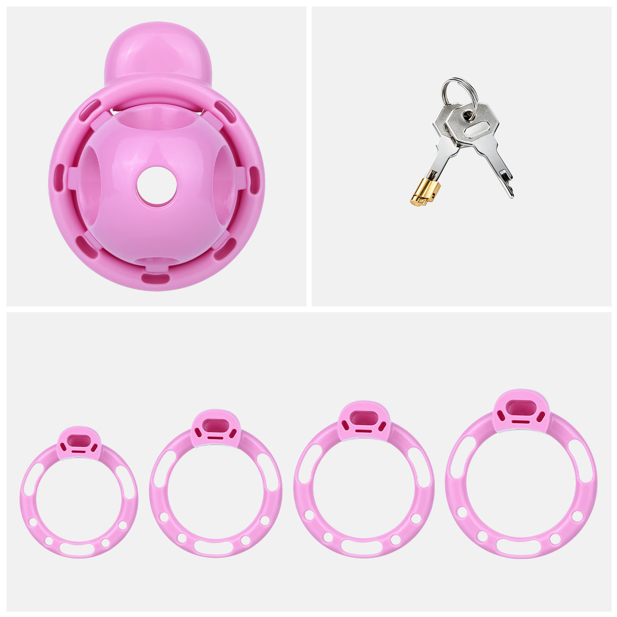 Vibrating Chastity Cage | AS331