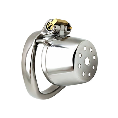Male Lid Shower Belt Full Close Chastity Cage, F3080 - FRRK