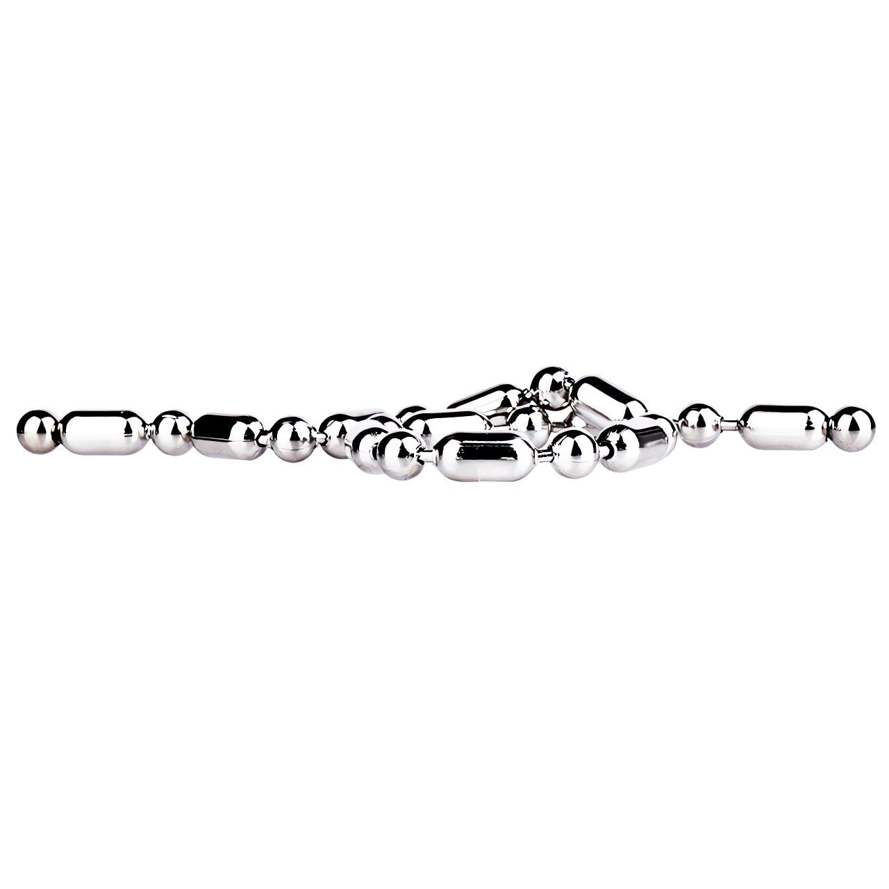 Metal Soft Urethral Sounds Penis Plug with Chain - Mixed shaped | F3208 - FRRK