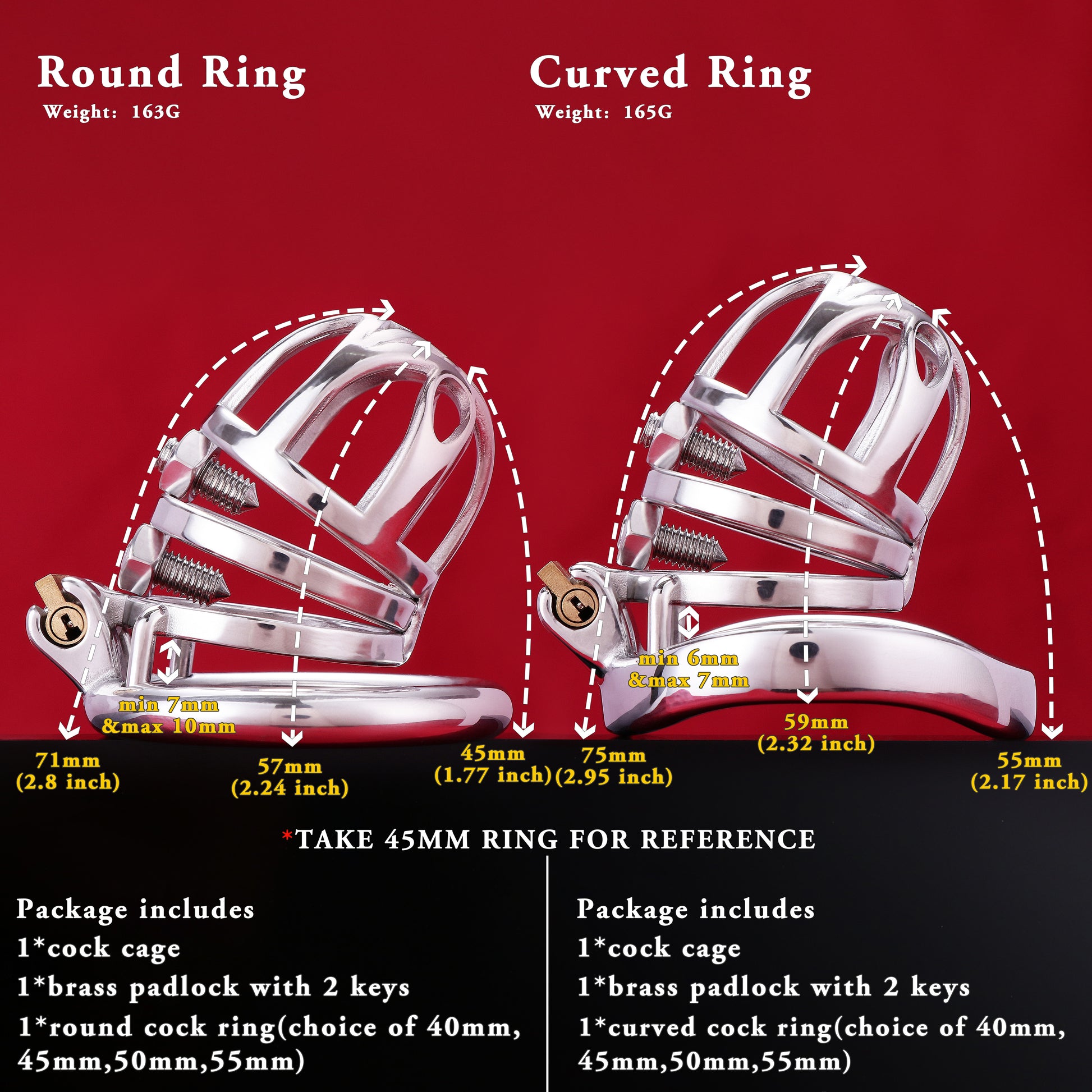 Spiked Chastity Cage, F3099 - FRRK
