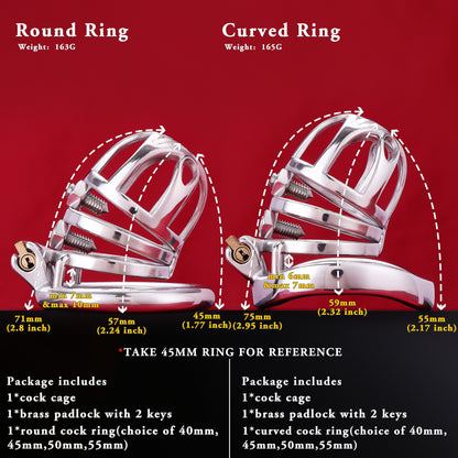 Spiked Chastity Cage, F3099 - FRRK
