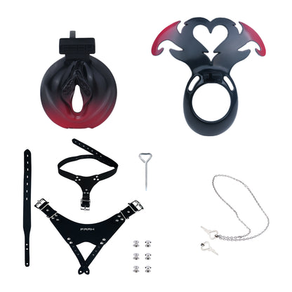 Succubus Pussy Chastity Cage | F300