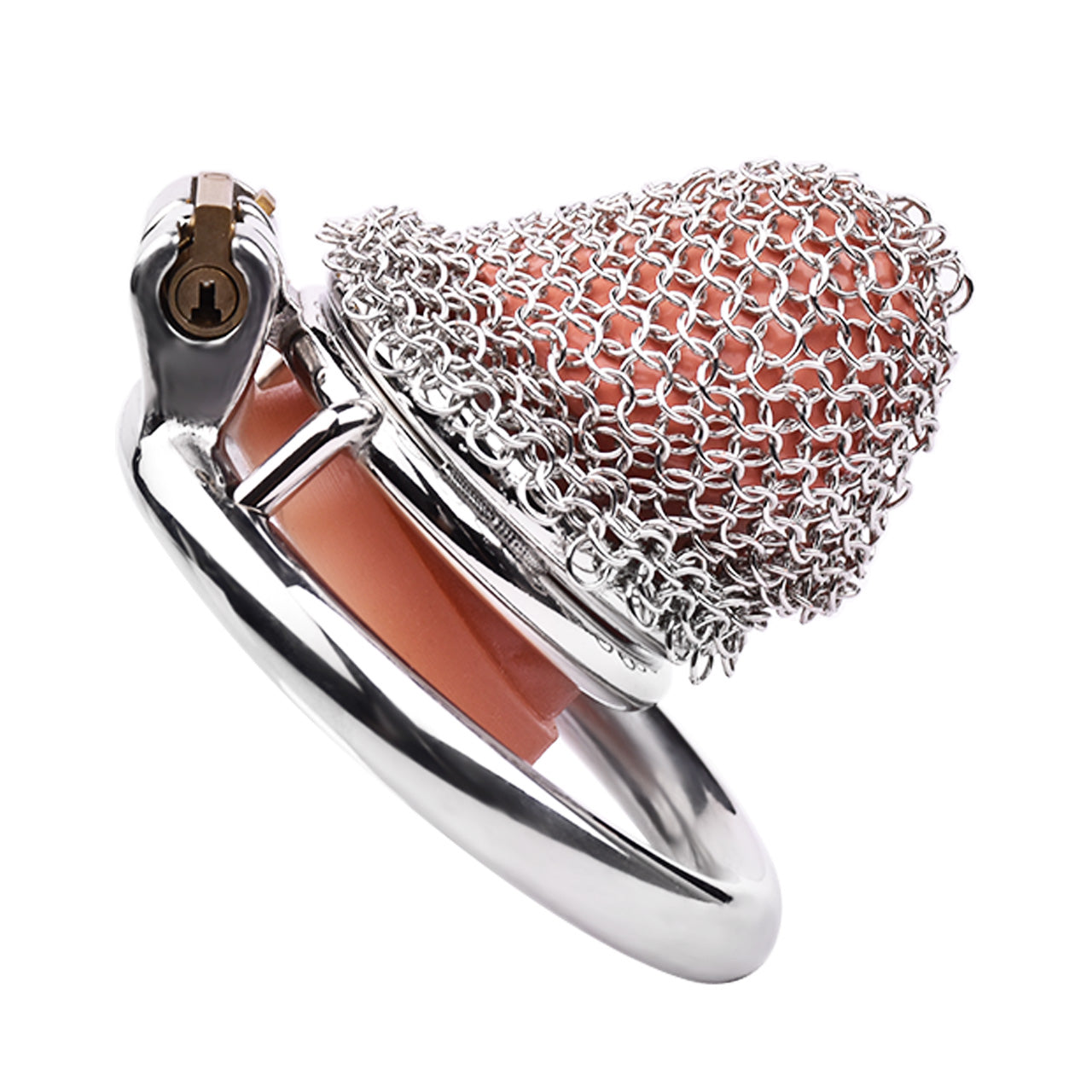 Nano Metal Mesh Chastity Cage, F3198 - FRRK