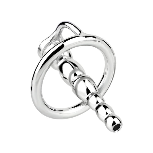 Hollow Urethral Sound with Penis Ring | F3253 - FRRK