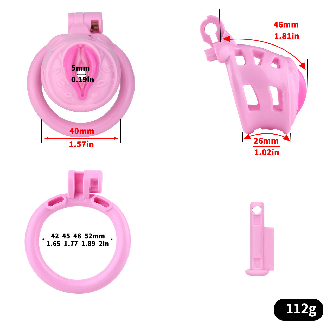 Sissy Feminization Chastity Cage