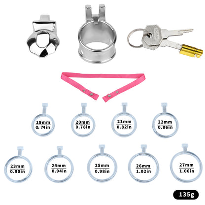 Metal Shaft-Only Open Chastity Cage | F341A