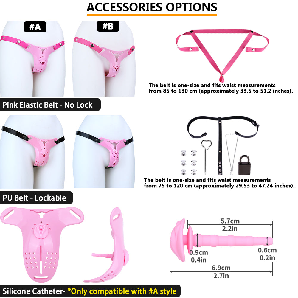 ABS Resin Wearable Chastity Plate | AS751