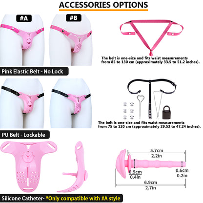 ABS Resin Wearable Chastity Plate | AS751
