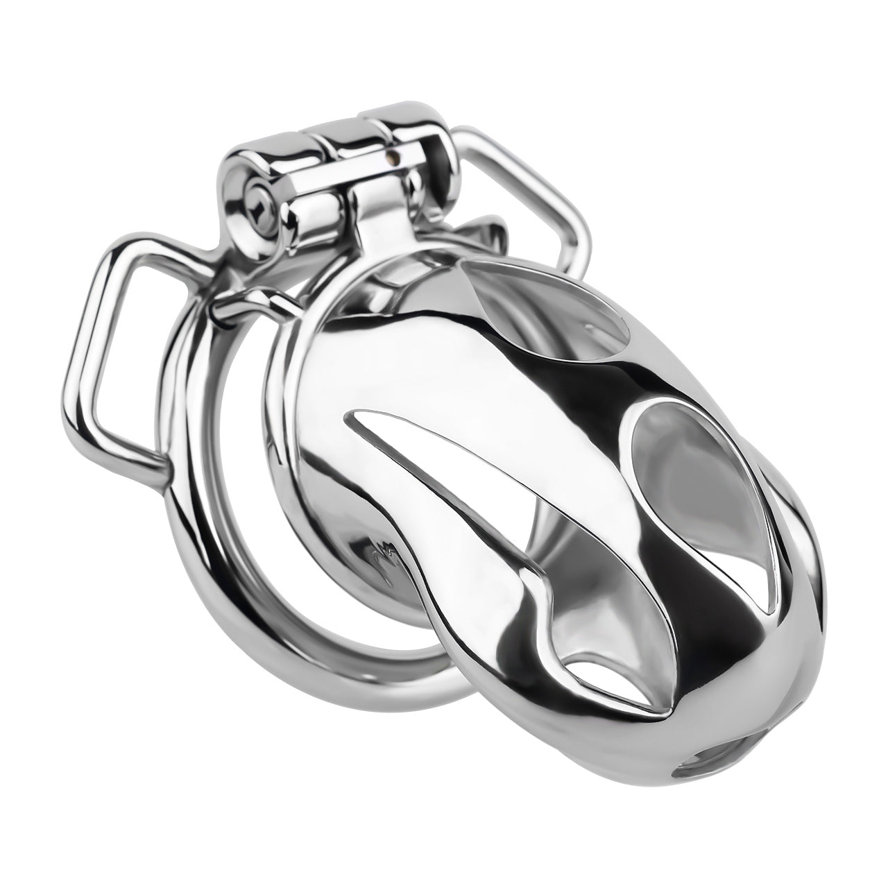Cobra Series Mamba Chastity Cage | F312A Medium Size - Silver