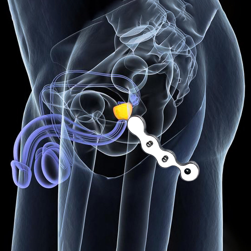 Wave-Shaped Prostate Massager with Nylon Cord and Pull Ring, F3182 - FRRK