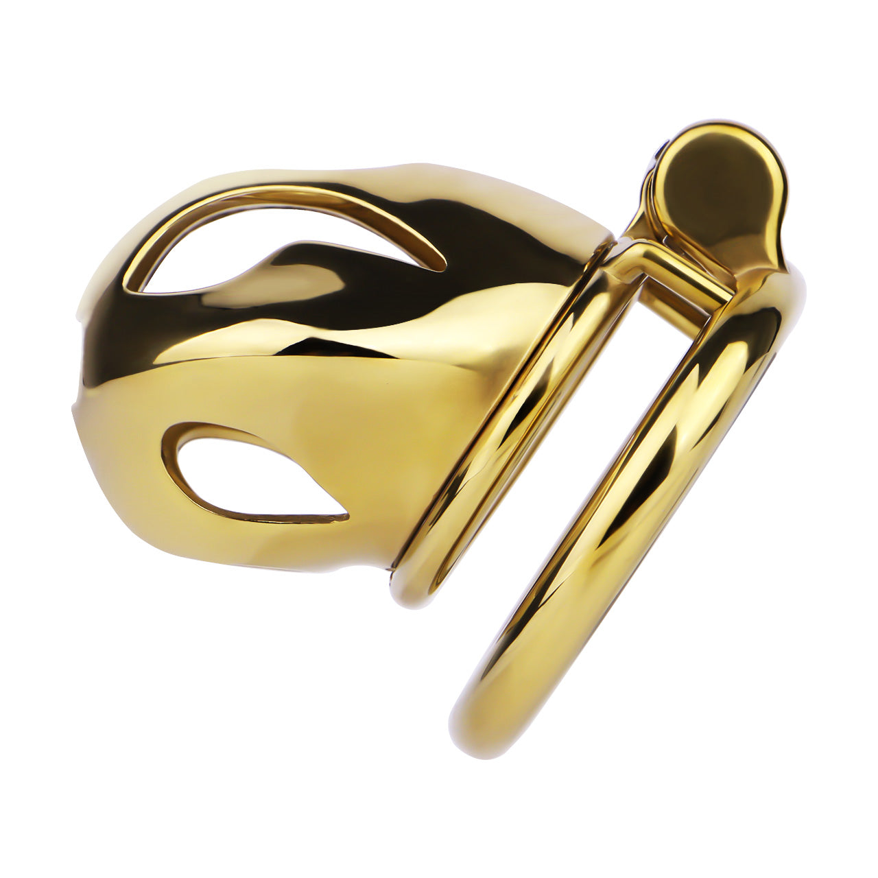 Cobra Series Mamba Chastity Cage | F312A Small Size - Golden