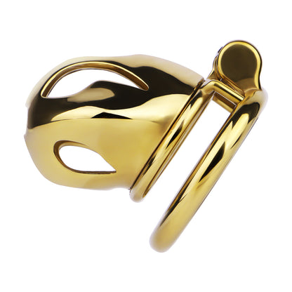 Cobra Series Mamba Chastity Cage | F312A Small Size - Golden