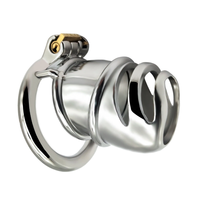 Top Split Open Male Chastity Cage, F3056 - FRRK