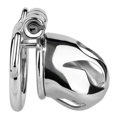 Cobra Series Mamba Chastity Cage | F312A Small Size - Silver