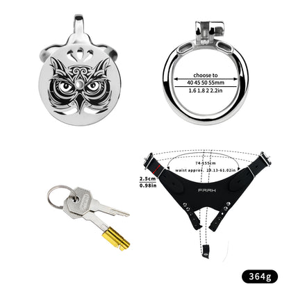 Flat Chastity Totem Cage