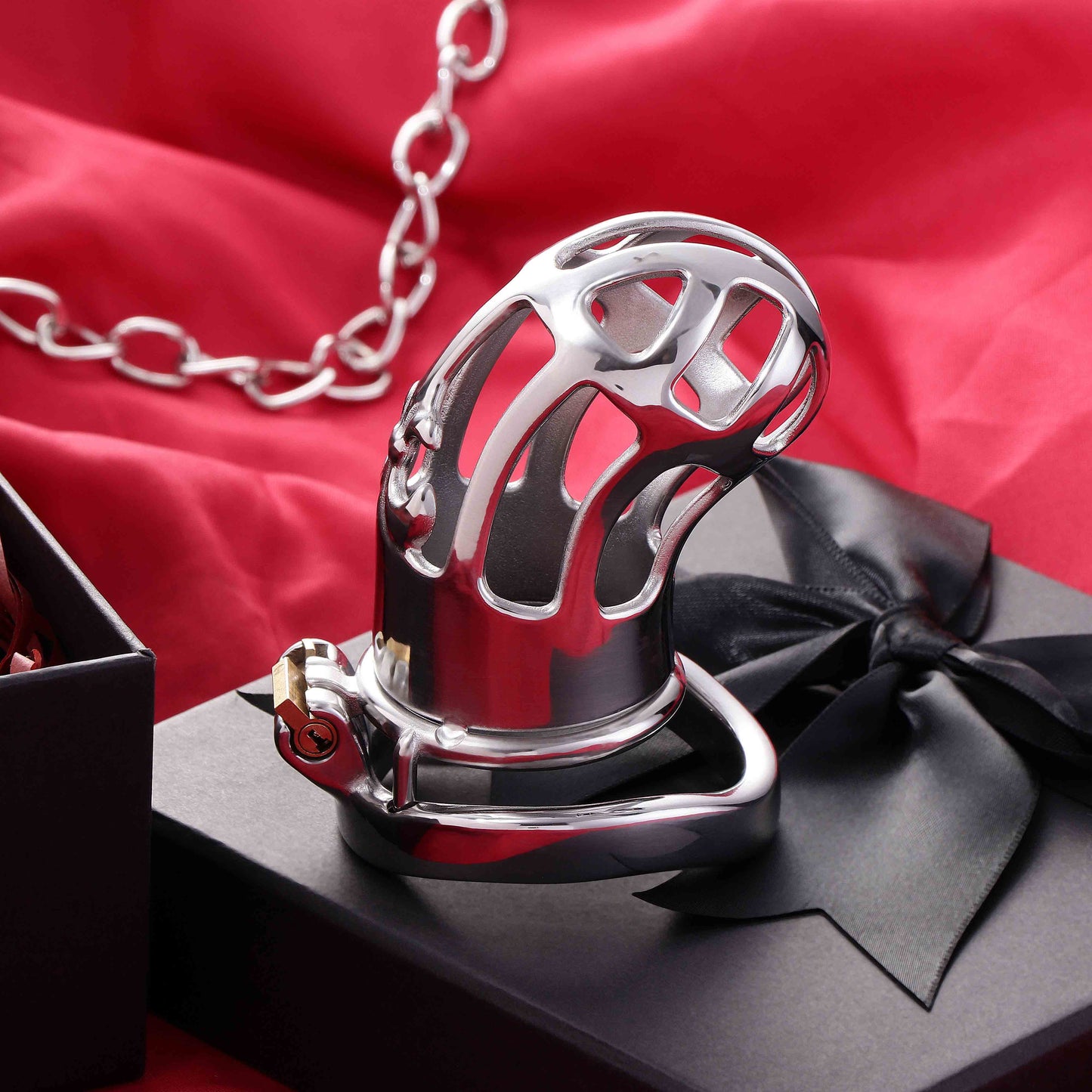 37mm Diameter Male Maxi Mamba Chastity Cage | F3086