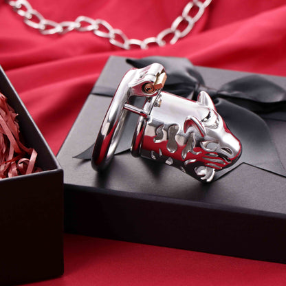 Standard Leopard Chastity Cage, F3037 - FRRK