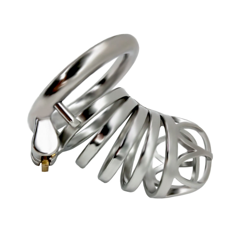 Male Top Split Open Chastity Cage, F3043 - FRRK