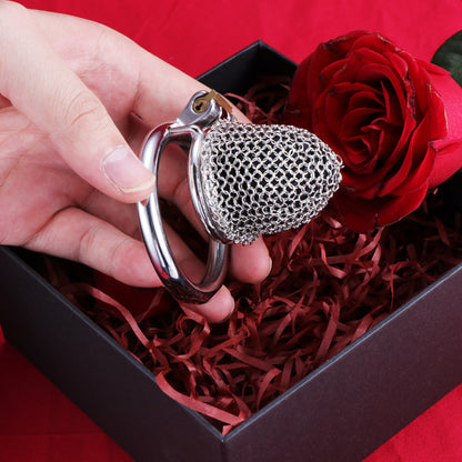 Nano Metal Mesh Chastity Cage, F3198 - FRRK