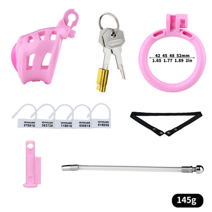 Sissy Feminization Chastity Cage