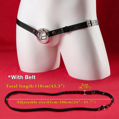 Split-Front Open Small Chastity Cage, F3140 - FRRK