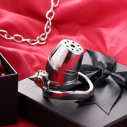 Full Closed Steel Chastity Cage, F3102 - FRRK