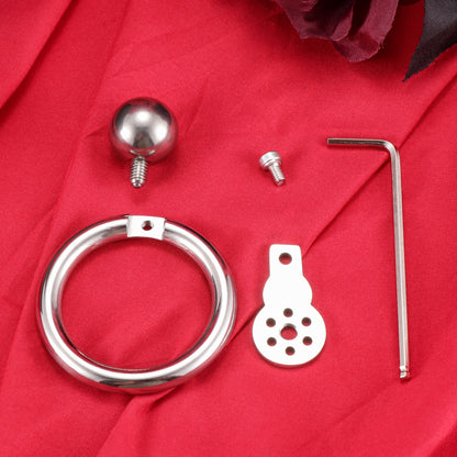 Negative Ball Flat Chastity Cage, F3110 - FRRK