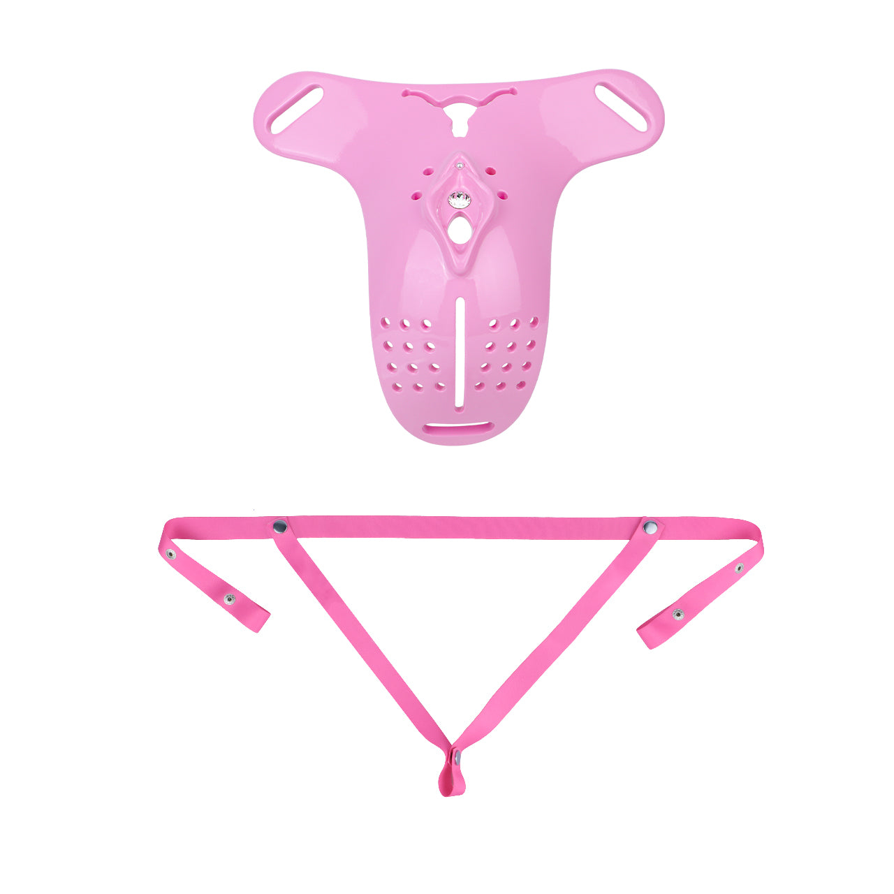 ABS Resin Wearable Chastity Plate | AS753