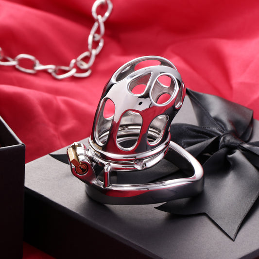 Split-Front Open Chastity Cage, F3156 - FRRK