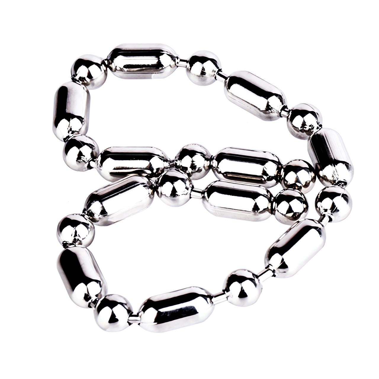 Metal Soft Urethral Sounds Penis Plug with Chain - Mixed shaped | F3208 - FRRK