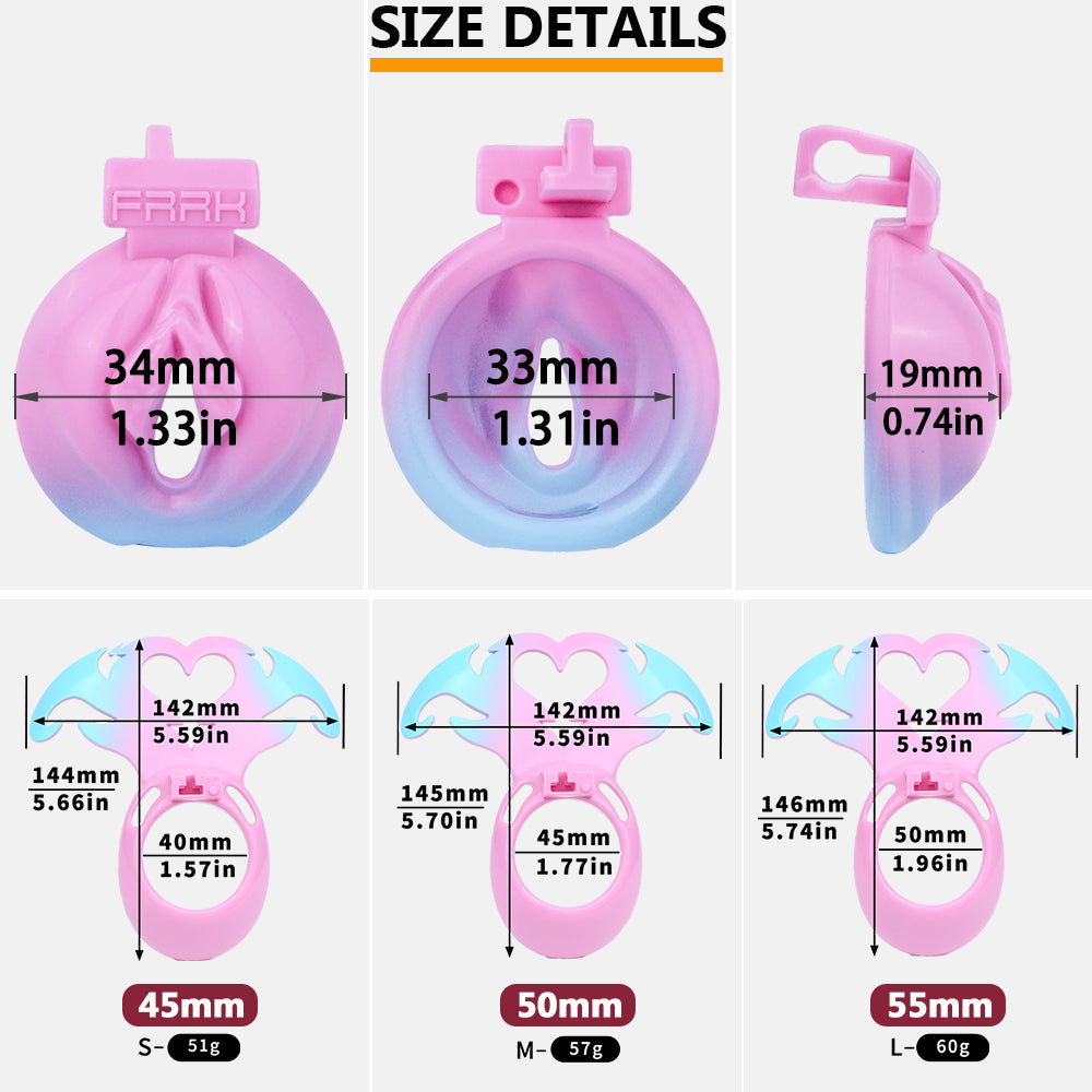 Succubus Pussy Chastity Cage | F300