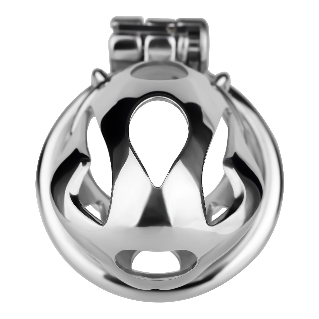 Cobra Series Mamba Chastity Cage | F312A Medium Size - Silver