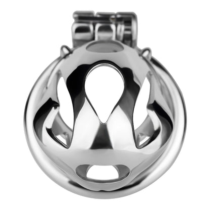 Cobra Series Mamba Chastity Cage | F312A Medium Size - Silver
