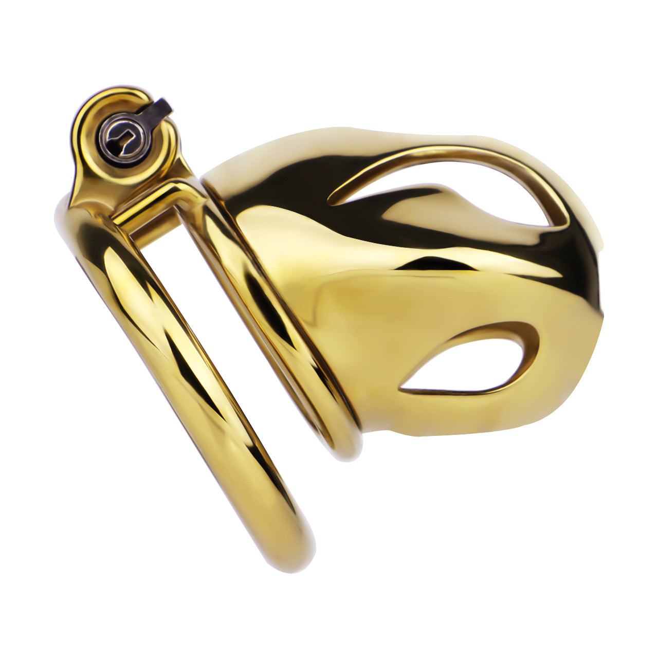 Cobra Series Mamba Chastity Cage | F312A Small Size - Golden