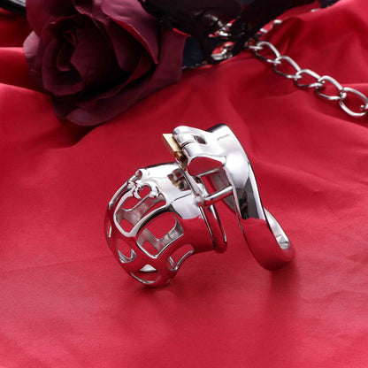 Stainless Steel Metal Small Mamba Chastity Cage | F3115