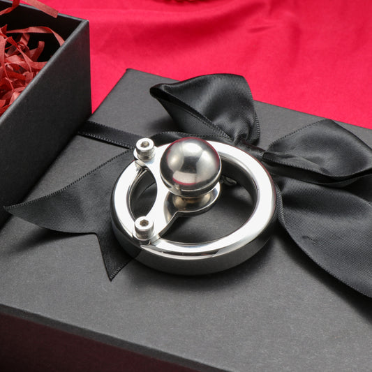 Inverted Negative Ball Flat Chastity Cage, F3164 - FRRK