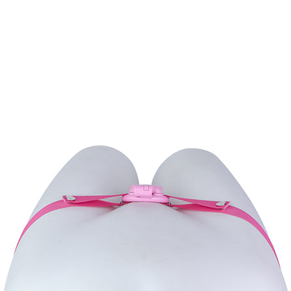 ABS Resin Rhinestone Flat Chastity Cage | AS606