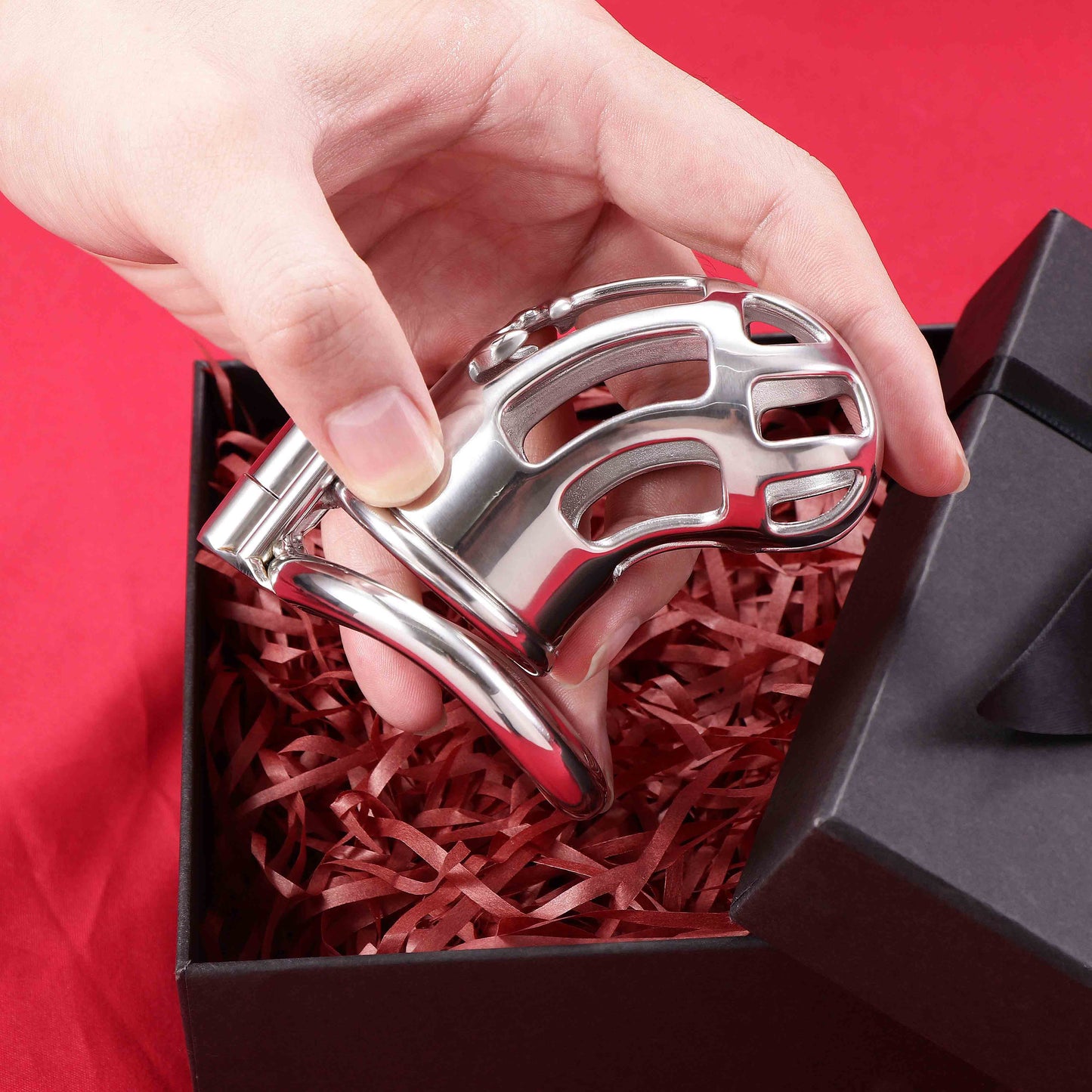 Maxi Mamba Chastity Cage Allen Wrench Lock | F3093