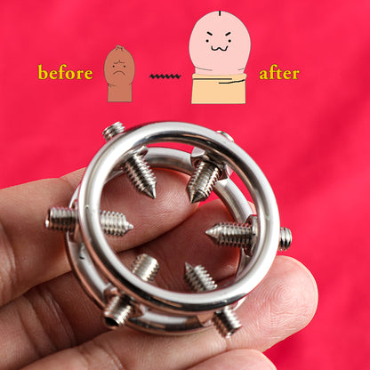 Stainless Steel Penis Cock Ring, F3105 - FRRK