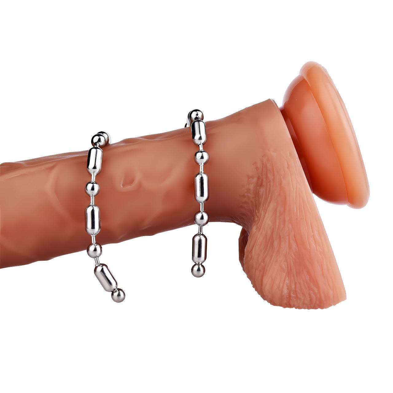 Metal Soft Urethral Sounds Penis Plug with Chain - Mixed shaped | F3208 - FRRK