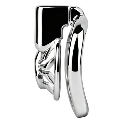 Night Silver Spider Chastity Cage | F328A